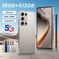 Teléfono Inteligente Resistente S26 Ultra 16GB 1TB con Logotipo Personalizado, 5G, Económico, Android 15, Snapdragon 8 Gen 4, 78MP 108MP, 8000mAh, Versión Global B2B