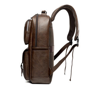 Nuovo <span class=keywords><strong>Zaino</strong></span> da <span class=keywords><strong>Uomo</strong></span> in Vera <span class=keywords><strong>Pelle</strong></span> Leggero e alla Moda per l'Inverno 2025, Grande Capacità, Ideale per il Business - Product Image 6