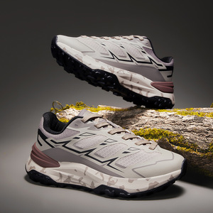 Scarpe da Montagna Estive per Uomo, Leggere e Traspiranti, Resistenti agli Urti, in Tessuto a Rete con Lacci - Product Image 3