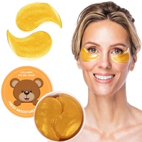 Patchs Hydrogel Véganes au Collagène OEM en Gros Anti-Poches et Anti-Cernes Masque Sous les Yeux 60 Patchs/Pot Soin Hydratant pour la Peau
