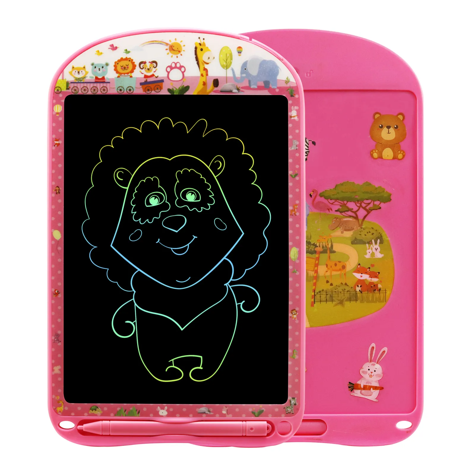 Colorful LCD Writing Tablet For Kids 10 Inch LCD Notepad Electronic Writing Board Graphics Tablet Drawing