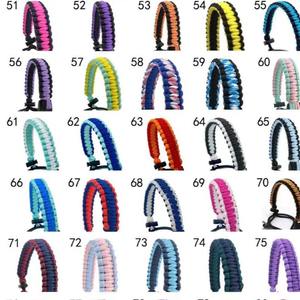 เชือกคล้องแก้วไฮโดรแฟลสสีดำ 34 ซม. หนัง PU สายสะพายทนทานสำหรับขวดน้ำใช้กลางแจ้ง - Product Image 3