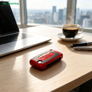 Housse de protection pour clé de voiture en cuir TPU à 2 ou 3 boutons pour Citroën C2 C3 C4 Picasso Xsara Berlingo <span class=keywords><strong>C5</strong></span> C6 C8 et télécommande Peugeot - Product Image 4
