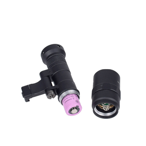 ไฟฉาย LED อลูมิเนียมอัลลอยด์กำลังสูง สวิตช์คู่ ควบคุมระยะไกล ติดตั้งได้ที่ขนาด 20 มม. ใช้สำหรับล่าสัตว์ ใช้งานได้กับไฟฉายทั่วไป - Product Image 3