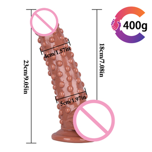 Hot Sale Factory Wholesale <strong>Corn</strong> <strong>Kernels</strong> Penis Female Masturbator Crystal Dick Adult Sex Toy Manual Realistic Dildo for Woman - Product Image 6