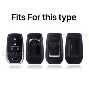 Housse de protection pour clé de voiture en TPU souple pour Toyota Camry Prado Hulix Fortuner Land Cruiser Riez Highlander RAV4 2015-2020 - Product Image 2