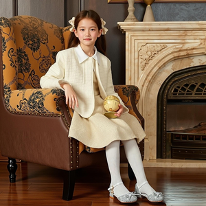 2025 nuova principessa Elsa lucido cristallo d'<span class=keywords><strong>argento</strong></span> scarpe per ragazze <span class=keywords><strong>tacchi</strong></span> alti alla moda modelli da donna per bambini sottili per la primavera - Product Image 2