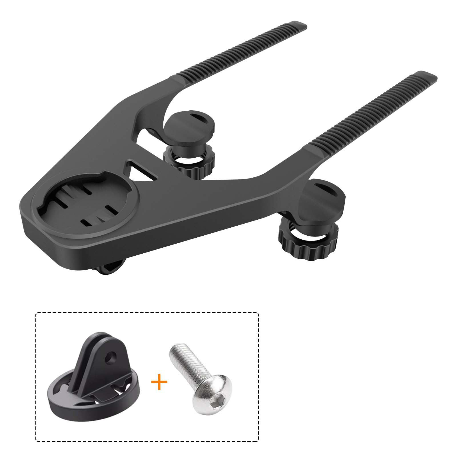 Black Extended base + hoisting frame + hand-tightened screw