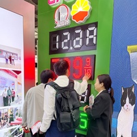 Panneaux de prix de station-service réfléchissants à chiffres mobiles, tableau à chiffres mobiles magnétique, tableau de signalisation magnétique à vendre