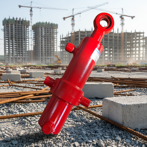 Cylindre à <span class=keywords><strong>piston</strong></span> soudé à double action avec <span class=keywords><strong>moteur</strong></span> et roulement pour machine de moulage par injection en acier - Product Image 1