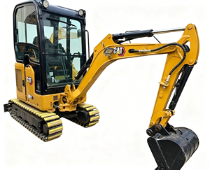รถขุดตีนตะขาบ Caterpillar Cat 302CR มือสอง ของแท้ ลดราคาพิเศษ รถขุดไฮดรอลิกขนาดเล็ก 2 ตัน รุ่น Cat 302 302.7 - Product Image 1
