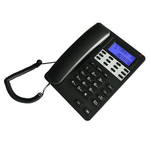 Téléphones filaires d'identification de l'appelant Téléphone <span class=keywords><strong>fixe</strong></span> d'hôtel avec indicateur lumineux LED - Product Image 2