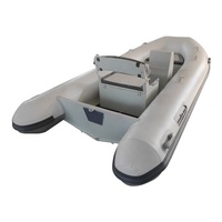 Qipaon gonflable de bateau en aluminium, de haute qualité 12ft 13ft 3.9m, support 390