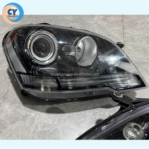 Pour <span class=keywords><strong>mercedes</strong></span>-benz M-CLASS <span class=keywords><strong>ML</strong></span> W164 lentille de phare 2009 2010 2011 phare d'origine ML350 ML500 550 AMG ML63 ML53 lumière de couleur foncée - Product Image 6