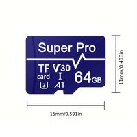 Tarjeta de Memoria para Cámara a Precio de Fábrica, 32GB 64GB 128GB, Tarjeta TF SD de Alta Velocidad, Mini SD de 128 MB a 128GB de Capacidad