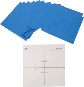 SJ 36 Velletjes 6x6 inch Tandheelkundige Dam Hygiënische Isolatiebarrière Slimme Tandheelkundige Rubberdam OEM Groothandel - Product Image 6