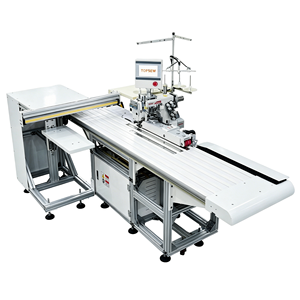 Macchina Automatica per Orlatura a Fondo Piatto TS-842, Macchina da Cucire Industriale ad Alta Velocità per T-shirt e Polo, Attrezzatura per Orlatura TOPSEW - Product Image 5