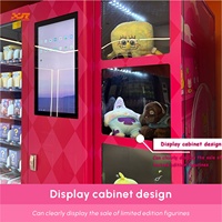 Máquina Expendedora Inteligente de Cajas Misteriosas XY: Dispensador de Juguetes con Iluminación LED y Pantalla Táctil de 21.5 Pulgadas, Estación Personalizable de Cajas Sorpresa