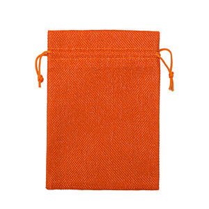 Sac à cordon personnalisé en toile de jute, lin, nylon, mousseline pour emballage de bijoux, sac anti-poussière pour chaussures - Product Image 6