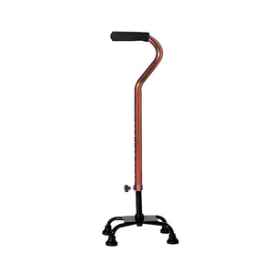 Bâton de marche à quatre pieds Yuncheng, antidérapant, hauteur réglable, pour personnes âgées et réadaptation - Product Image 1