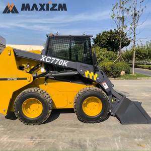 <span class=keywords><strong>Mini</strong></span>-chargeuse compacte à quatre roues motrices XC770K de 1 tonne avec godet d'une capacité de 0,6 m³ - Product Image 3