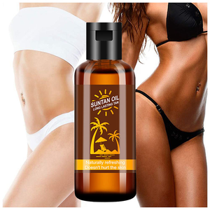 2025 nuevo DY OEM ODM Wheatish bronceado <span class=keywords><strong>aceite</strong></span> de bronceado cuerpo auto piel oscura hidratante cuerpo orgánico sol autobronceador <span class=keywords><strong>aceite</strong></span> de bronceado de la piel - Product Image 3