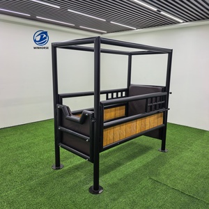 Equipo <span class=keywords><strong>de</strong></span> Contención <span class=keywords><strong>de</strong></span> Caballos <span class=keywords><strong>de</strong></span> Acero <span class=keywords><strong>de</strong></span> Alta Resistencia, Chute Manual con Agarre para la Cabeza para Manejo <span class=keywords><strong>de</strong></span> Caballos en Ranchos - Product Image 2