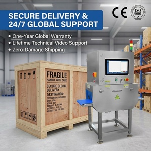 เครื่องตรวจสอบโลหะในอาหารหลายประเภท ได้รับการรับรองมาตรฐาน CE เครื่องตรวจจับสิ่งแปลกปลอมอัตโนมัติ สำหรับการแปรรูปอาหาร ใช้งานได้หลากหลาย - Product Image 6