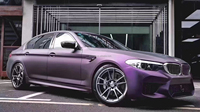 Film de protection de peinture pour voiture en TPU ultra satiné noir magique violet, anti-rayures, anti-jaunissement, film PPF, vente en gros d'usine