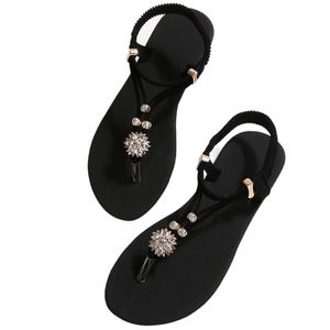 2026 New Arrival European American Plus Size Ladies <b>Sandals</b> Fairy <b>Flat</b> Design Non Slip Soft Sole Fashion Comfort Daily Wear - Product Image 5