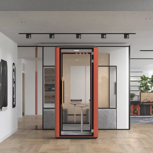 Cabina <span class=keywords><strong>de</strong></span> Oficina Portátil <span class=keywords><strong>de</strong></span> Diseño Moderno, <span class=keywords><strong>Pequeño</strong></span> <span class=keywords><strong>Estudio</strong></span> <span class=keywords><strong>de</strong></span> Grabación Insonorizado para Pruebas Auditivas, Móvil, para Almacenes, Villas y Hospitales - Product Image 4