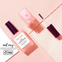 SAGALAGA Soin Réparateur et Fortifiant pour Ongles Fissurés et Fins 15ml – Flacon en Verre Dépoli – Vernis à Ongles Séchage Rapide