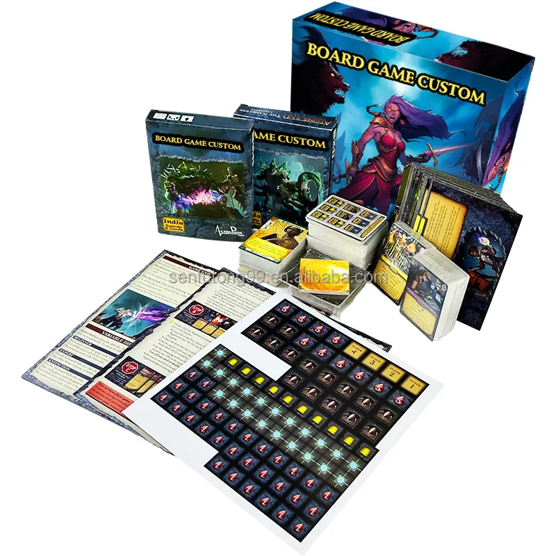 Tùy chỉnh OEM juego De Mesa cá nhân fabricante de juegos De Mesa RPG/EL MAS barato