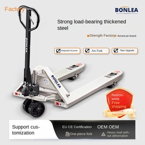 Xe nâng tay thủy lực chất lượng cao, tải trọng <span class=keywords><strong>2500kg</strong></span> (3 tấn), dùng cho di chuyển hàng hóa trong trang trại và nhà máy - Product Image 3