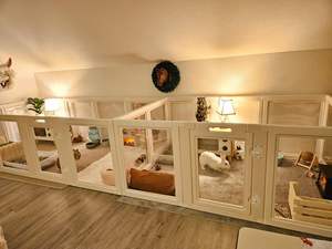 Di alta qualità cane <span class=keywords><strong>Playpen</strong></span> Pet penna gabbia gabbia canile recinzione per cani chiaro portatile pieghevole gabbia acrilica per coniglio piccoli animali - Product Image 6