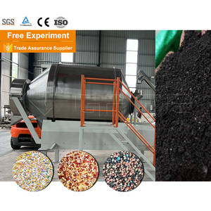 Mezcladora Industrial Horizontal de Tambor de Acero Inoxidable para Sustratos, Mezcladora de Arcilla Calcinada/Granallada para Mezcladora Principal - Product Image 6