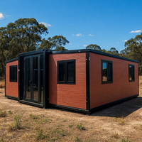 Competitivo Contenedor grande Habitación de hotel Espacioso Hermoso Prefabricado Granny Flat con fácil movilidad