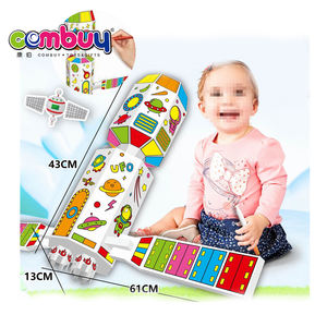 Pädagogische Malerei Gekritzel Papier Pappe Spiel Kinder DIY Farbe Graffiti Spielzeug - Product Image 1