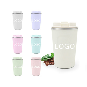 Double Wall Vacuum 304 Stainless Steel Tumbler 350ml Portable Travel <b>Coffee</b> Mug Lid 6 Hours Thermal Insulation Boiling Water - Product Image 6