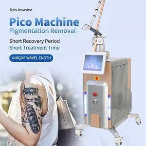 Machine de beauté pour l'élimination des tatouages au laser Pico Nd Yag Q-Switched 1064nm 532nm 755nm - Product Image 1