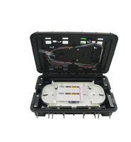 Kotak Terminal Akses Serat Optik 16 Core FTTH Optik Kotak Distribusi Tahan Air FTTH BOX FDB CTO