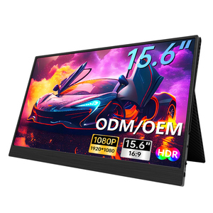 Monitor Portatile Touch Vision per Laptop 15.6 Pollici, Schermo Esterno Touch con Custodia Protettiva in Pelle - Product Image 1