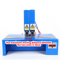 Agrafeuse pneumatique multifonction à double tête pour emballages de cartes et de papiers multiples