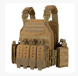 Chaleco Táctico Modular DFTV05 de Liberación Rápida, 600D Oxford, Corte Láser, Nuevo Chaleco Portaplacas para Actividades al Aire Libre y Escalada - Product Image 2