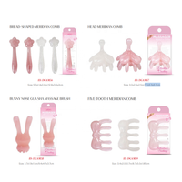 Outil de Gua Sha en Quartz Rose Naturel, Pierre de Massage Facial en Forme de Cœur pour Soins de la Peau