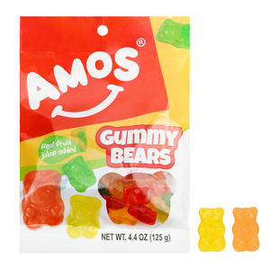 Amos Groothandel <span class=keywords><strong>Gummy</strong></span> Snoepjes Jelly Mix Fruit Smaak <span class=keywords><strong>Gummy</strong></span> Beer Snoep - Product Image 1