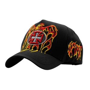 Casquettes Personnalisées Sombrero Gorras Rude Cotton Casquette de Baseball Ajustable Broderie 3D Aigle Flamme - Product Image 2