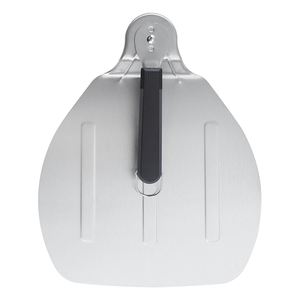 Cáscara de <span class=keywords><strong>pizza</strong></span> de acero inoxidable, 31,5 cm, <span class=keywords><strong>pala</strong></span> de <span class=keywords><strong>pizza</strong></span> ligera, volteador <span class=keywords><strong>para</strong></span> parrillas de gas y carbón - Product Image 3