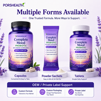 Capsules Probiotiques Personnalisées avec Acide Gamma-aminobutyrique 50 Milliards d'UFC Végétariennes Sans Produits Laitiers Sans Gluten Équilibre Intestinal Concentré