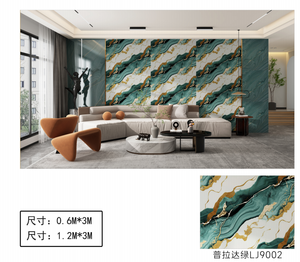 <span class=keywords><strong>Papier</strong></span> peint en vinyle 3D grand format effet marbre, panneau mural auto-adhésif, sticker décoratif pour la décoration intérieure <span class=keywords><strong>de</strong></span> la maison - Product Image 4